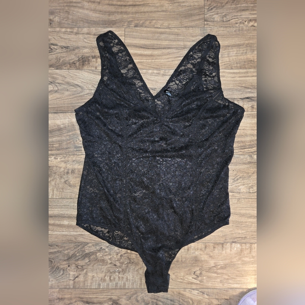 Torrid Black Lace Bodysuit for Women - Picture 1 of 2